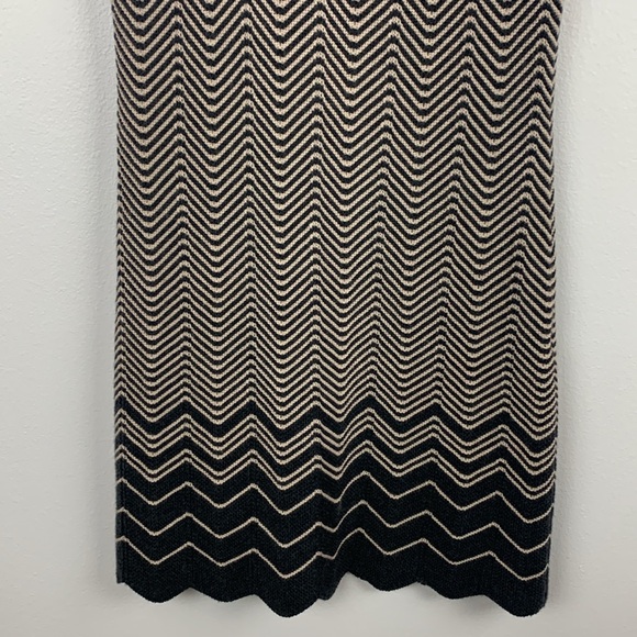 Tory Burch Kent Merino Wool Knit Sweater Dress Size Medium gray - Picture 5 of 10